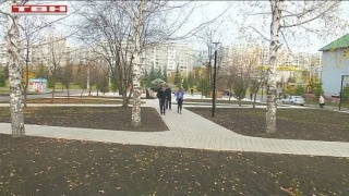 Открытие обновленного сквера в Новоильинке